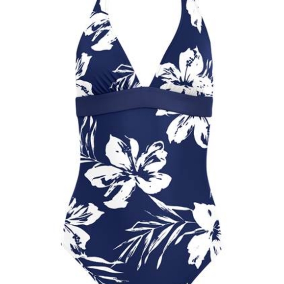 Slimming Halter One-Piece - Picture 5 of 14